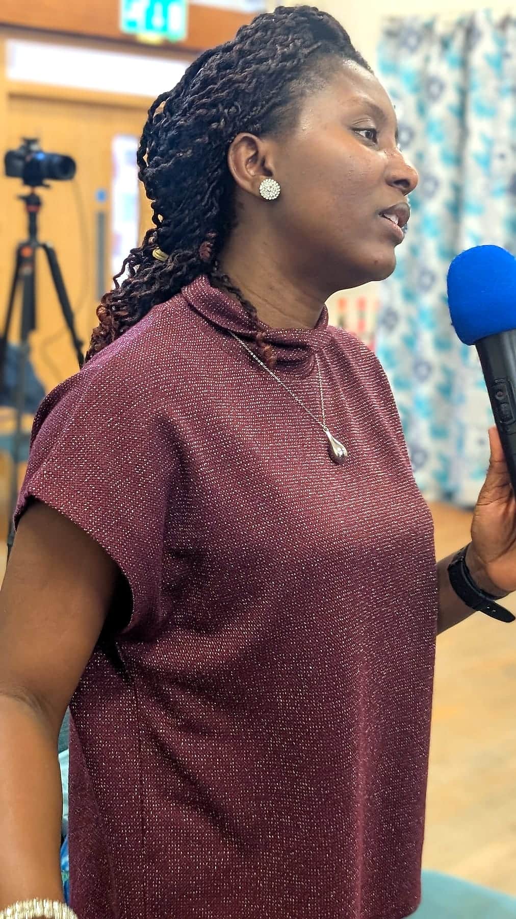 Sharing with the congregation at a BHCC gathering