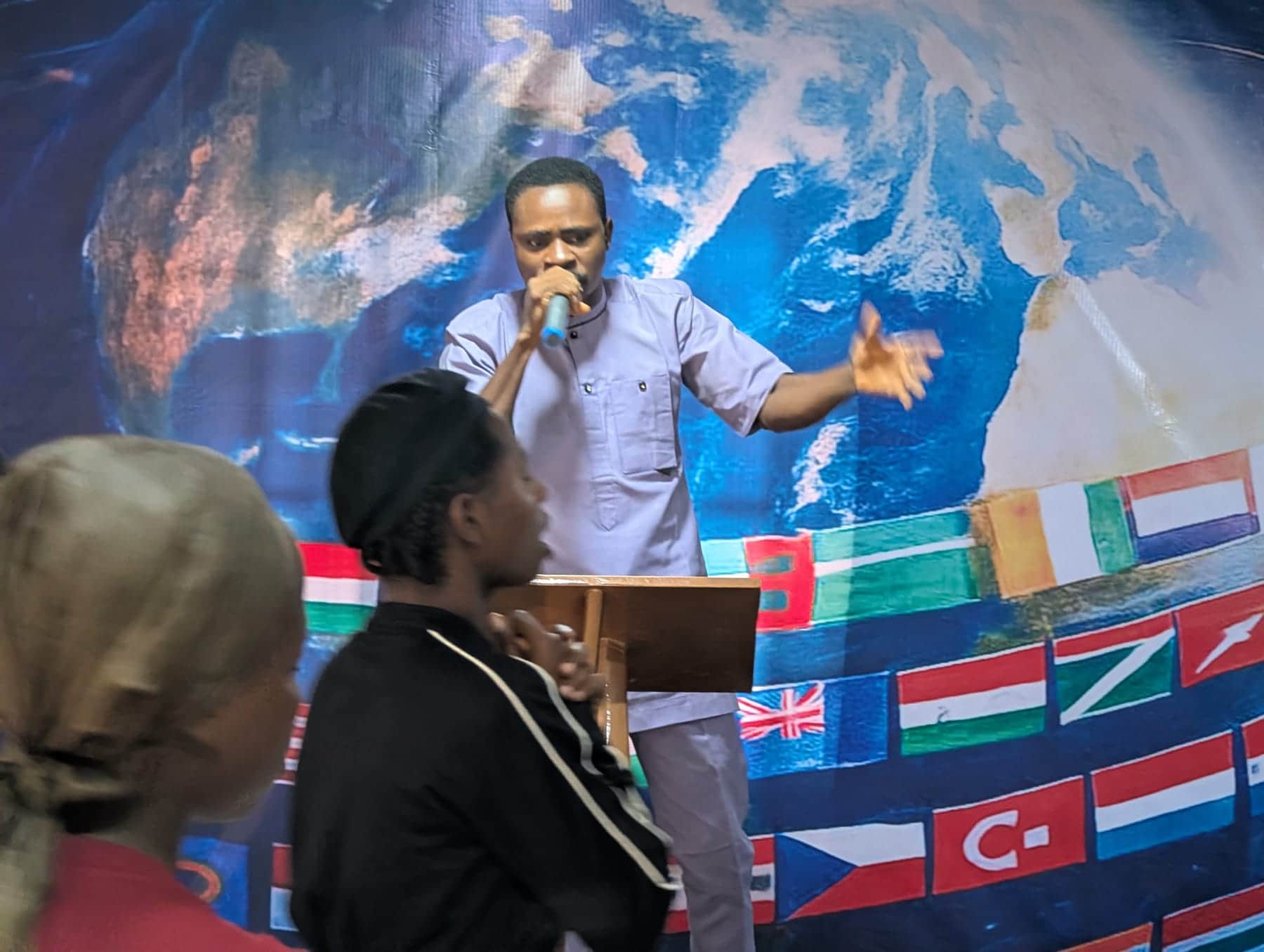 Ministering the Word at a BLCN gathering